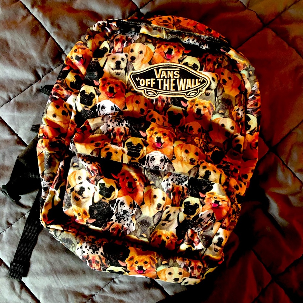 ASPCA Vans backpack with DOGS